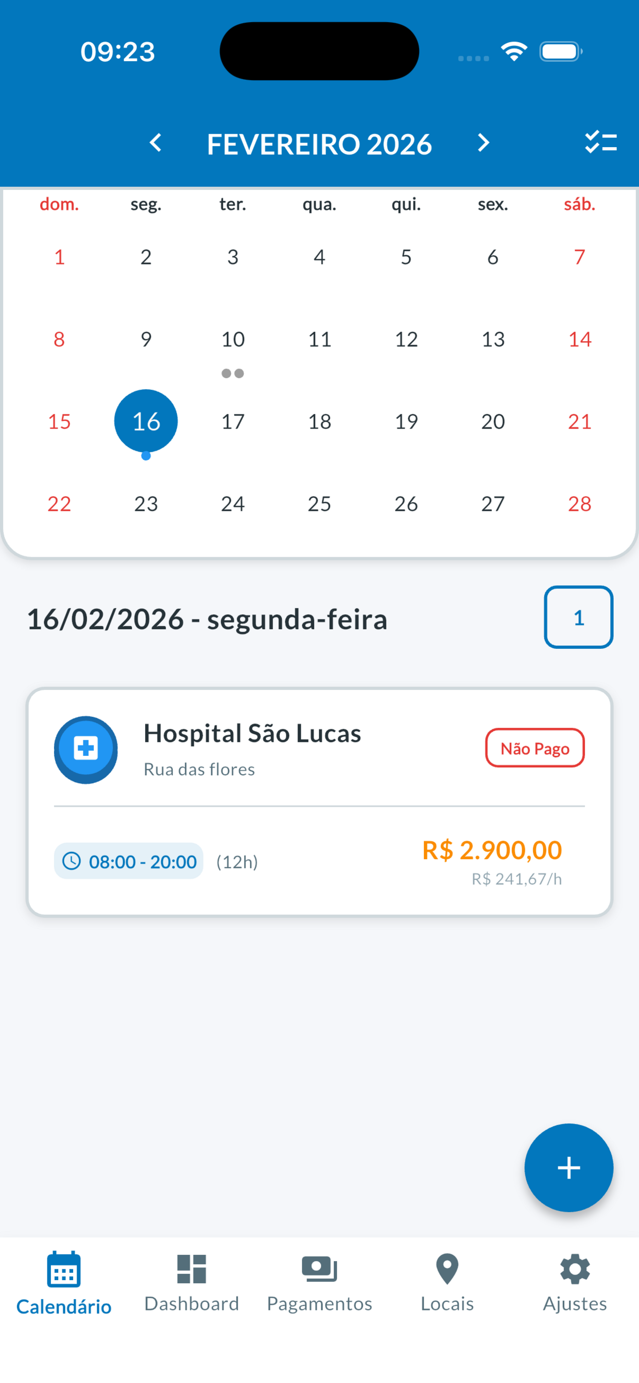 Calendário